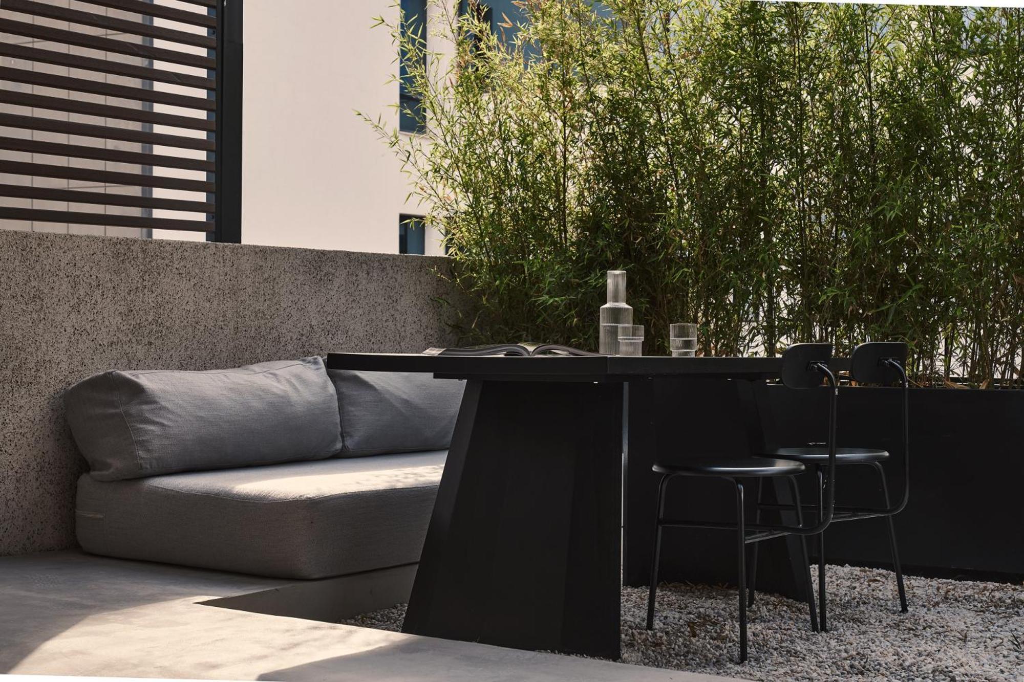 The Newel Psychiko Hotel Athene Buitenkant foto 3D rendering of a patio