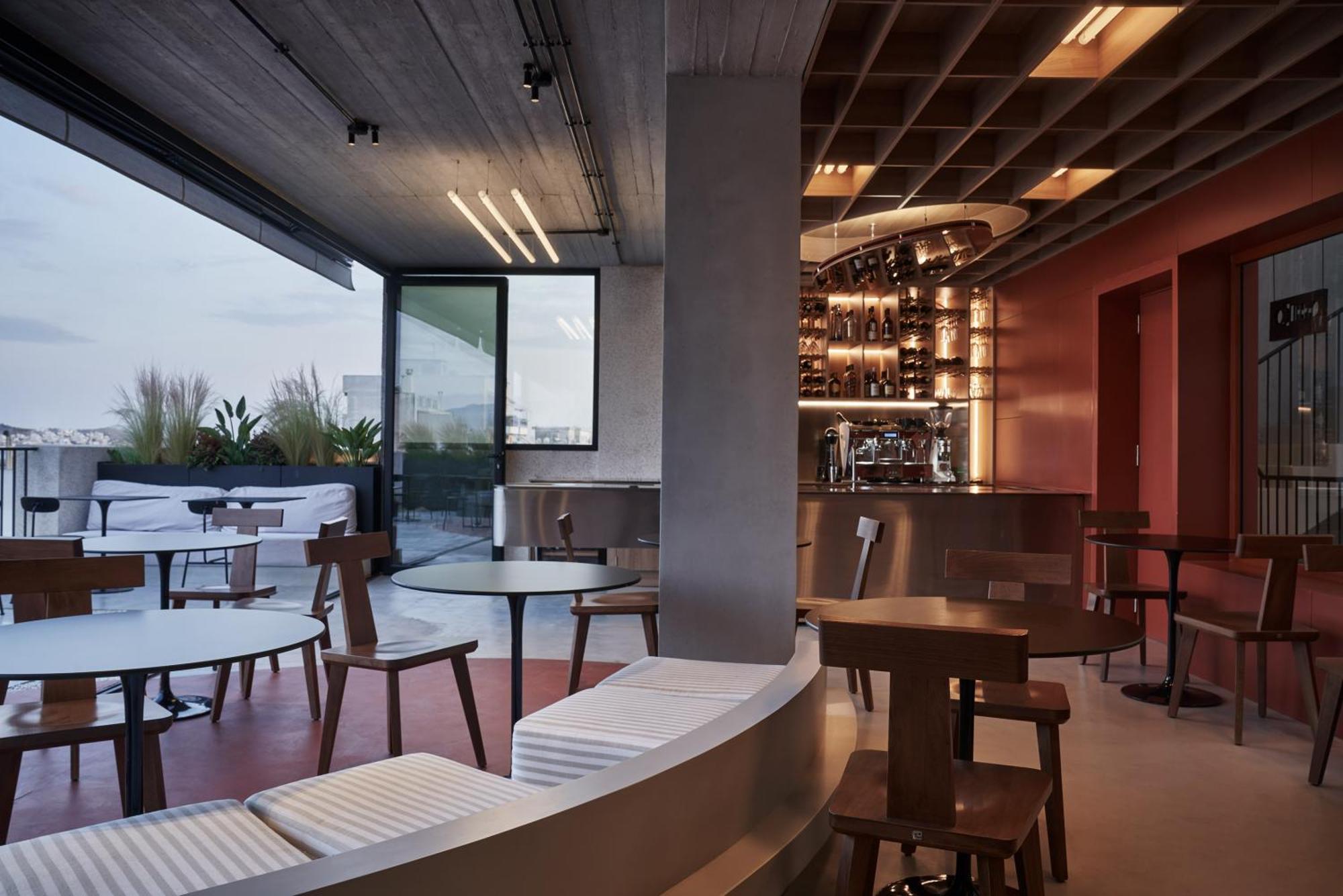 The Newel Psychiko Hotel Athene Buitenkant foto The interior of the R&D Lab