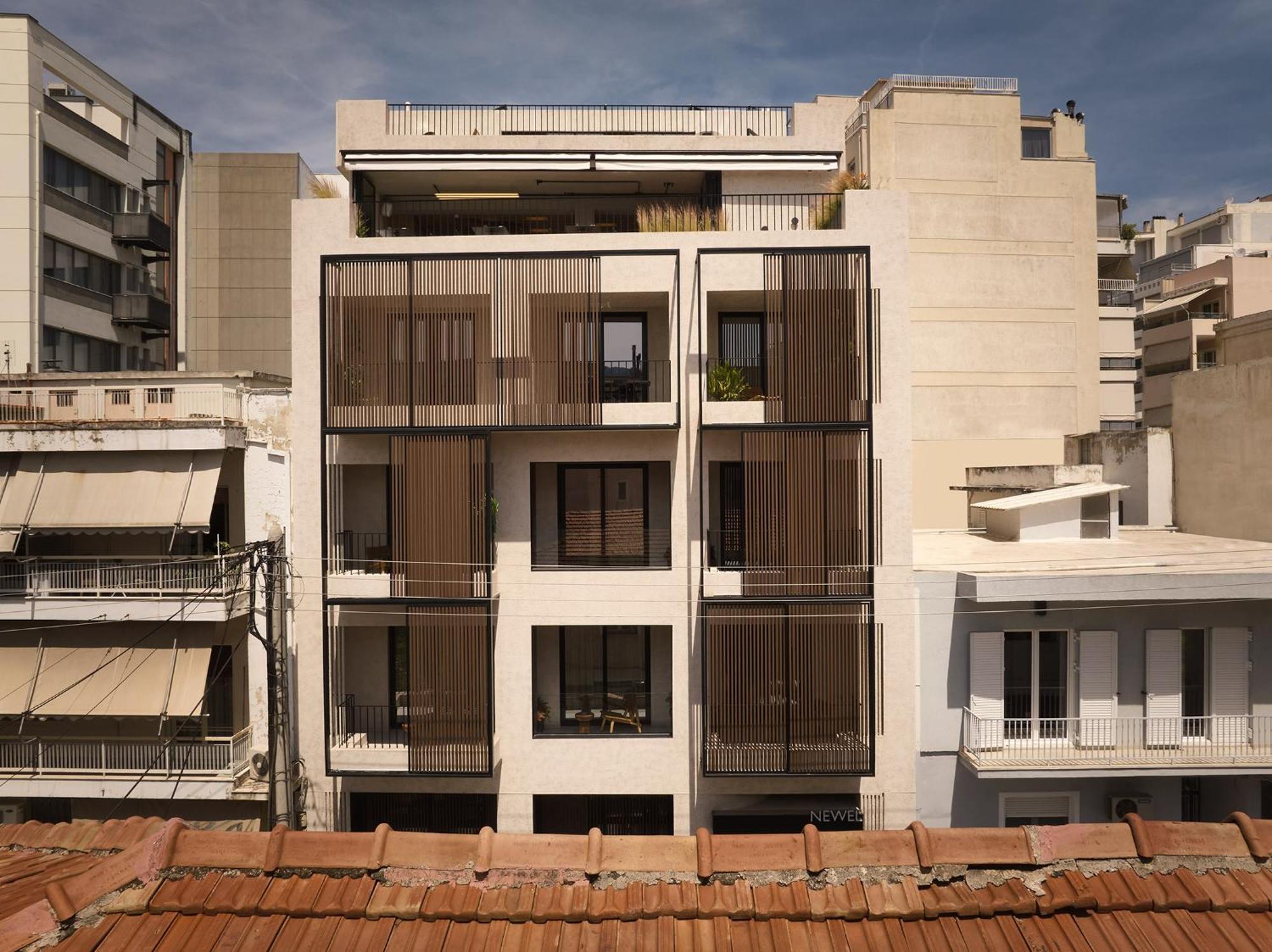 The Newel Psychiko Hotel Athene Buitenkant foto Residential building in Athens